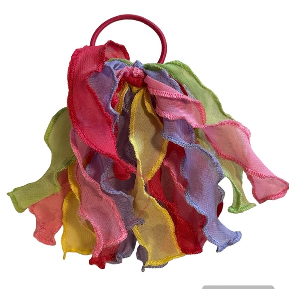 Set of 4 Children’s Hair Tie Scrunchies - Picture 3 of 5